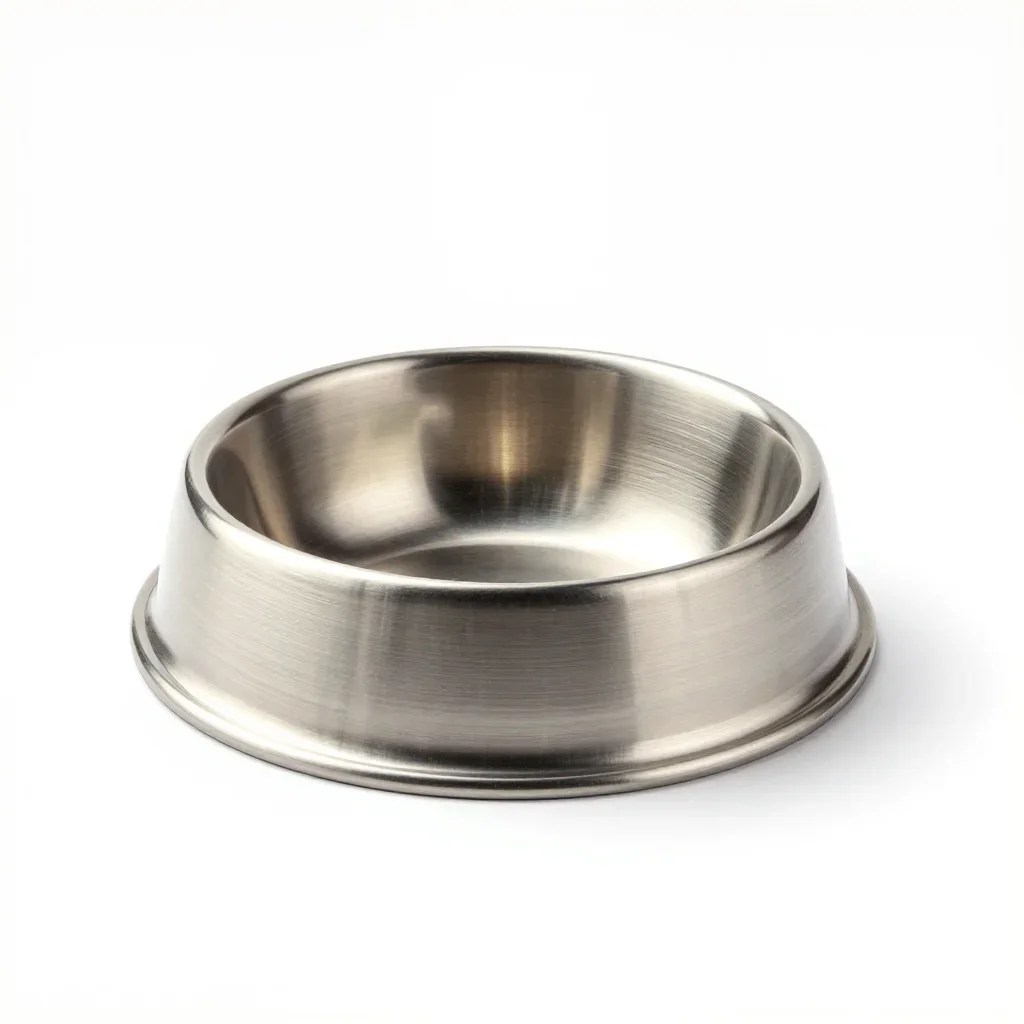 Japanese pet bowl isolated on a white background