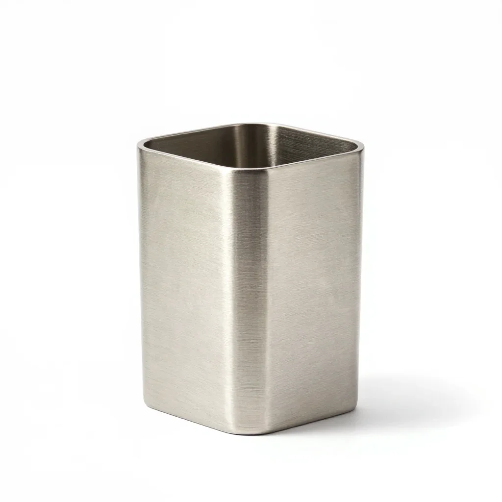 Japanese toothbrush holder isolated on a white background