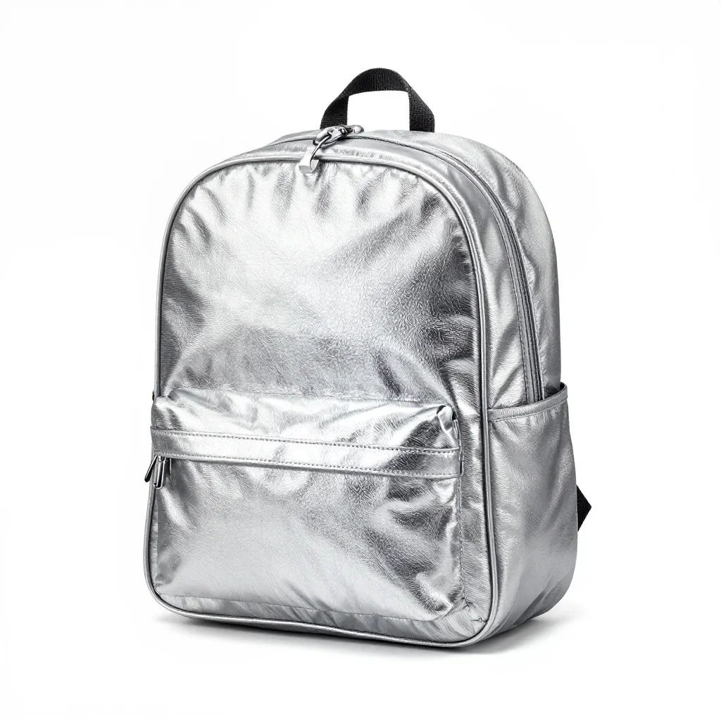 Kids backpack isolated on a white background