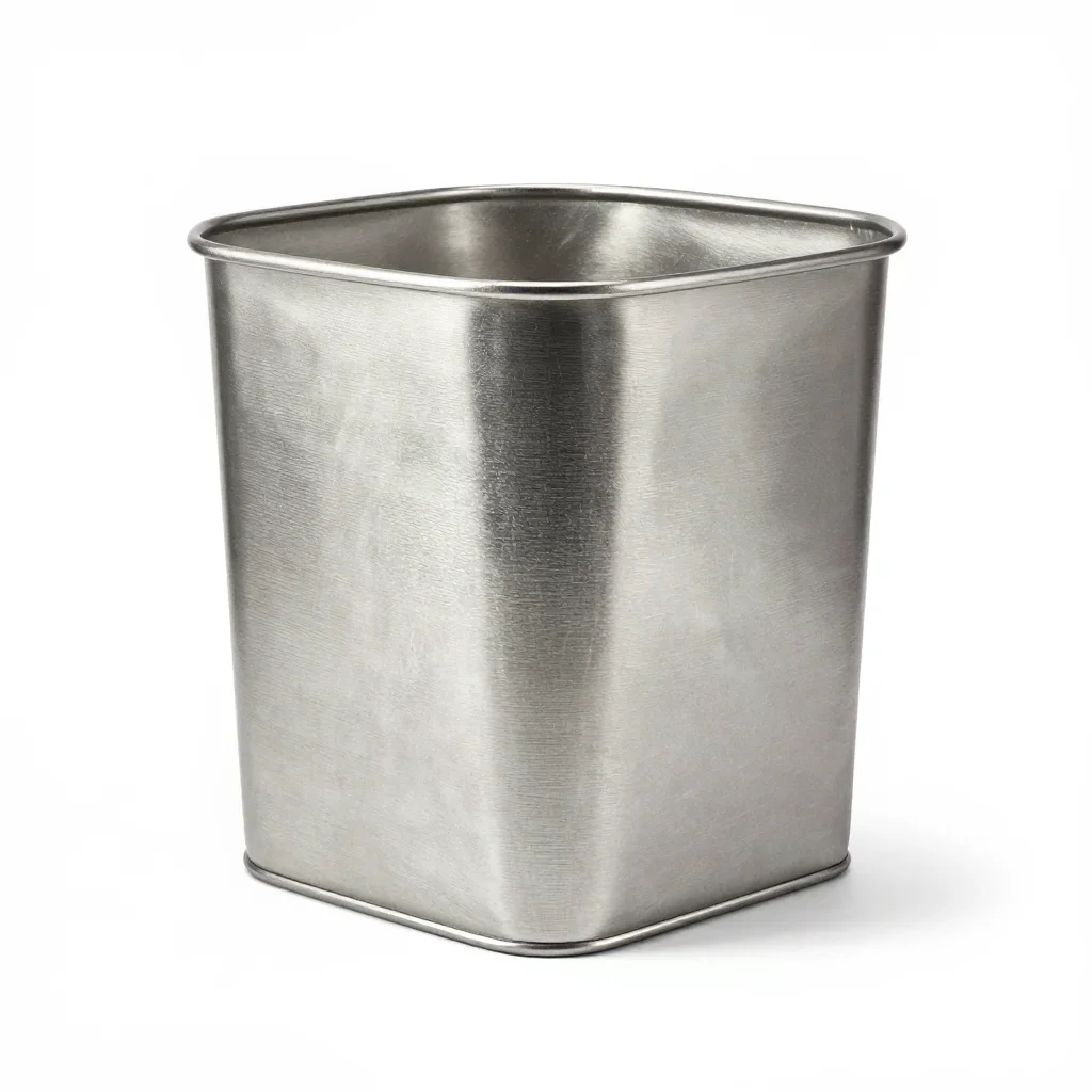 Kids laundry basket isolated on a white background