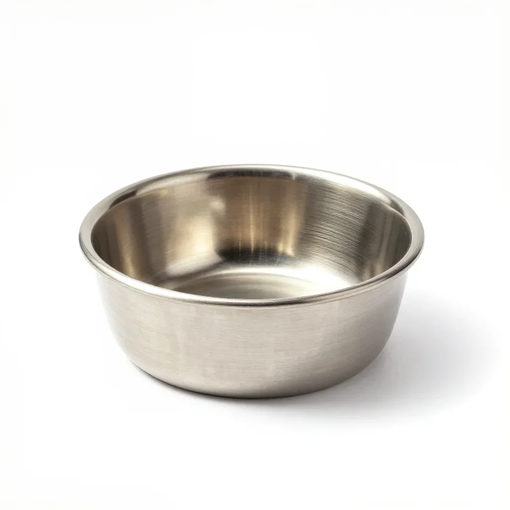 Kids pet bowl isolated on a white background