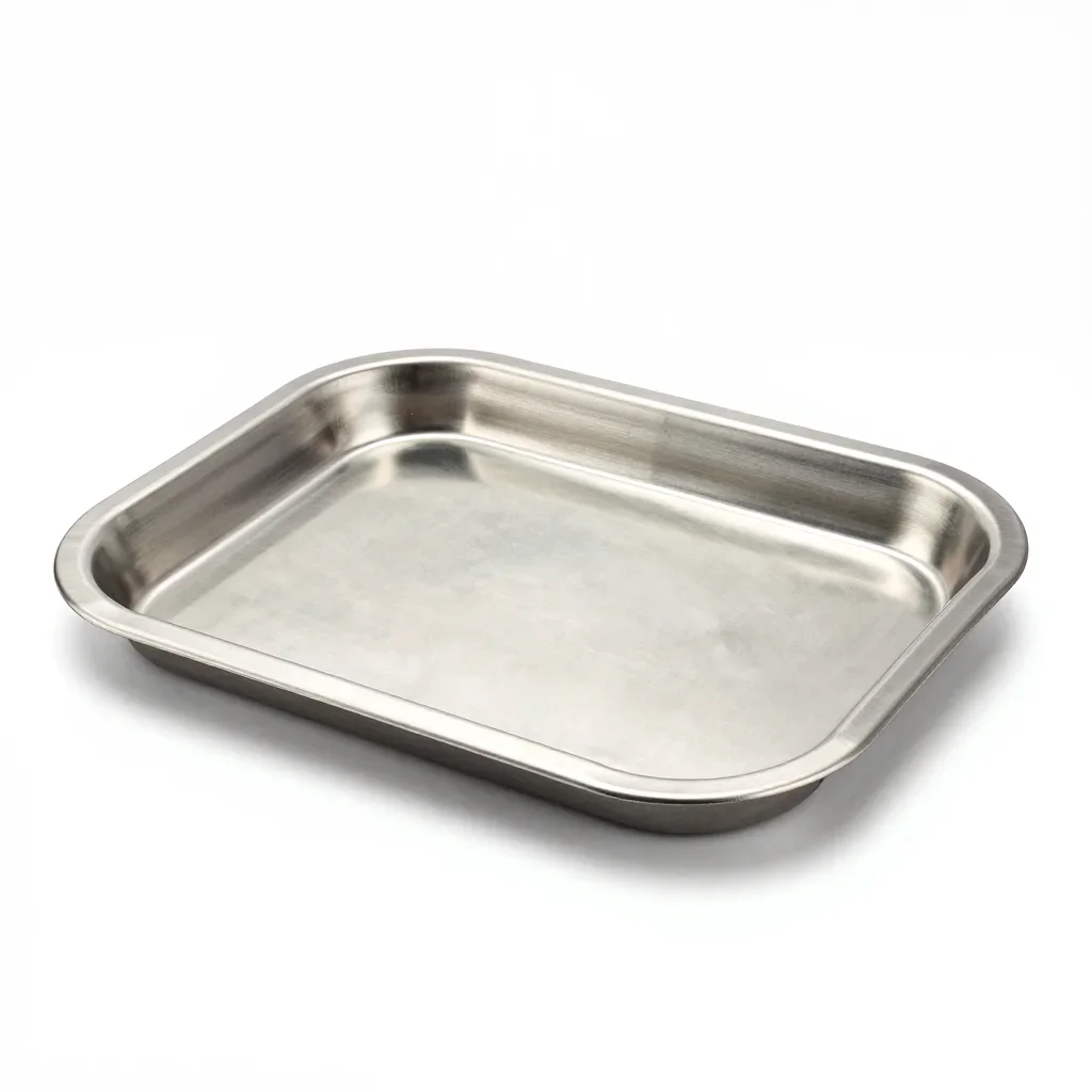 Kids serving tray isolated on a white background