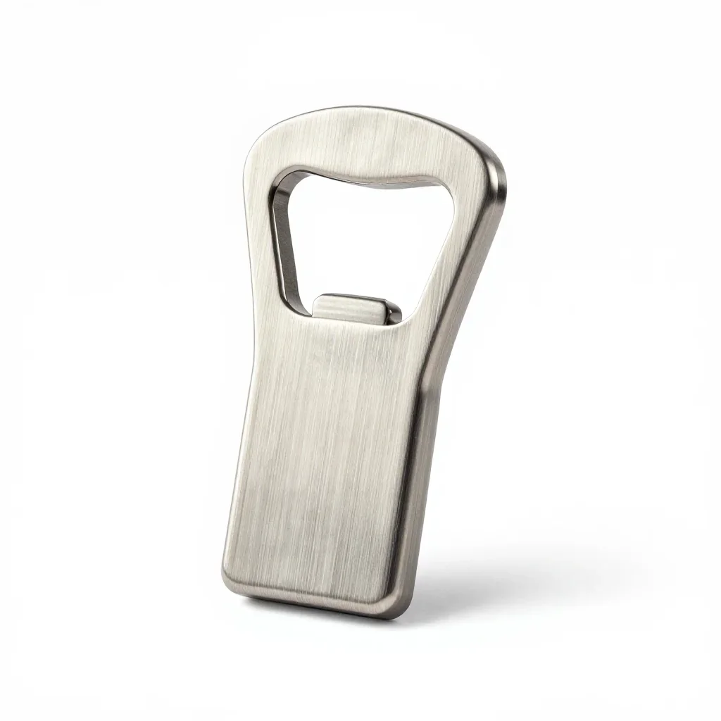 Scandinavian bottle opener isolated on a white background