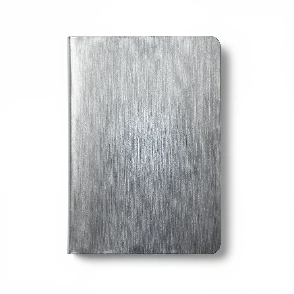 Scandinavian notebook cover isolated on a white background