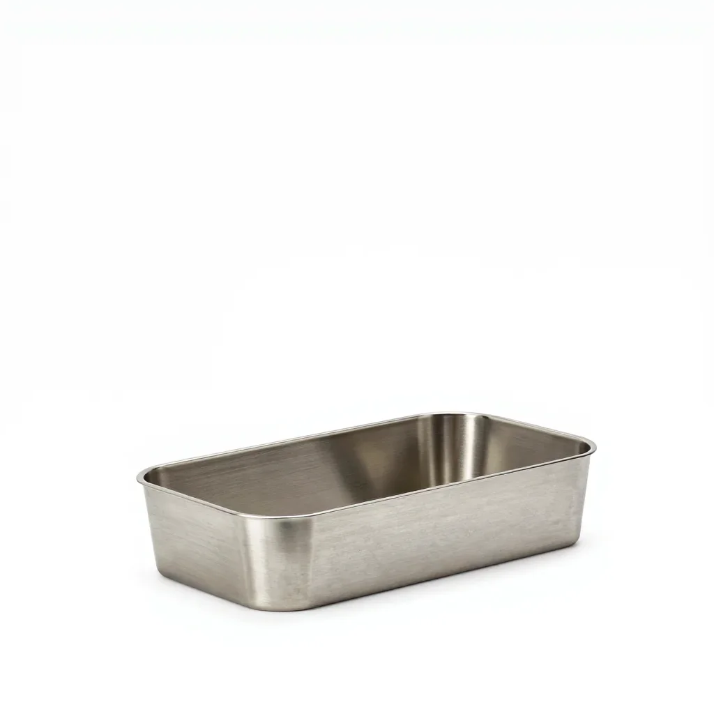 Scandinavian shower caddy isolated on a white background