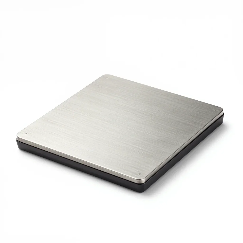 Bauhaus digital scale isolated on a white background