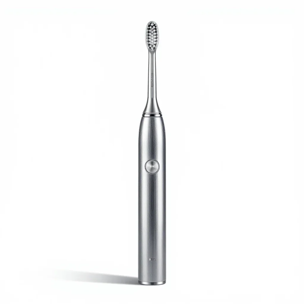 Bauhaus electric toothbrush isolated on a white background
