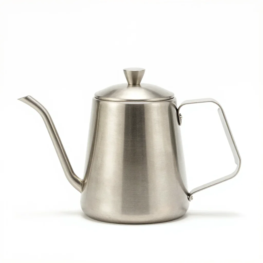 Bauhaus travel kettle isolated on a white background