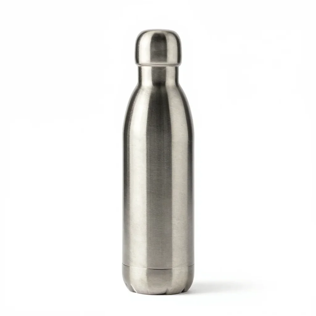 Bauhaus water bottle isolated on a white background