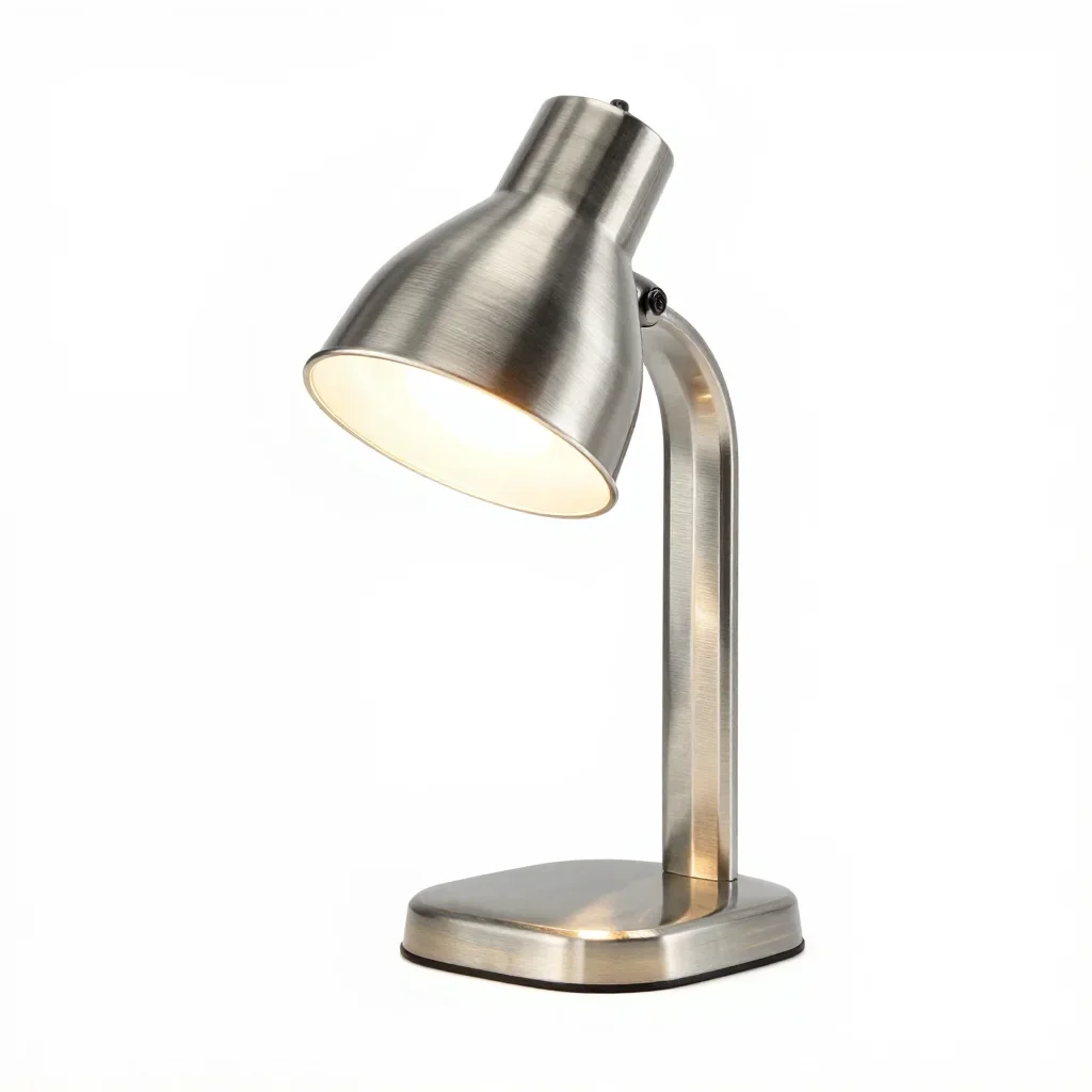 Modular desk lamp isolated on a white background