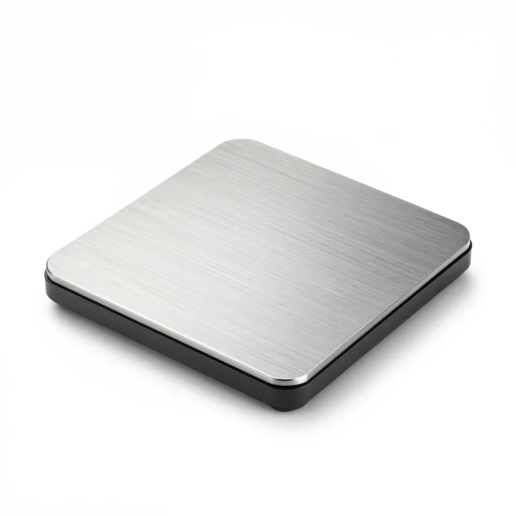 Modular digital scale isolated on a white background