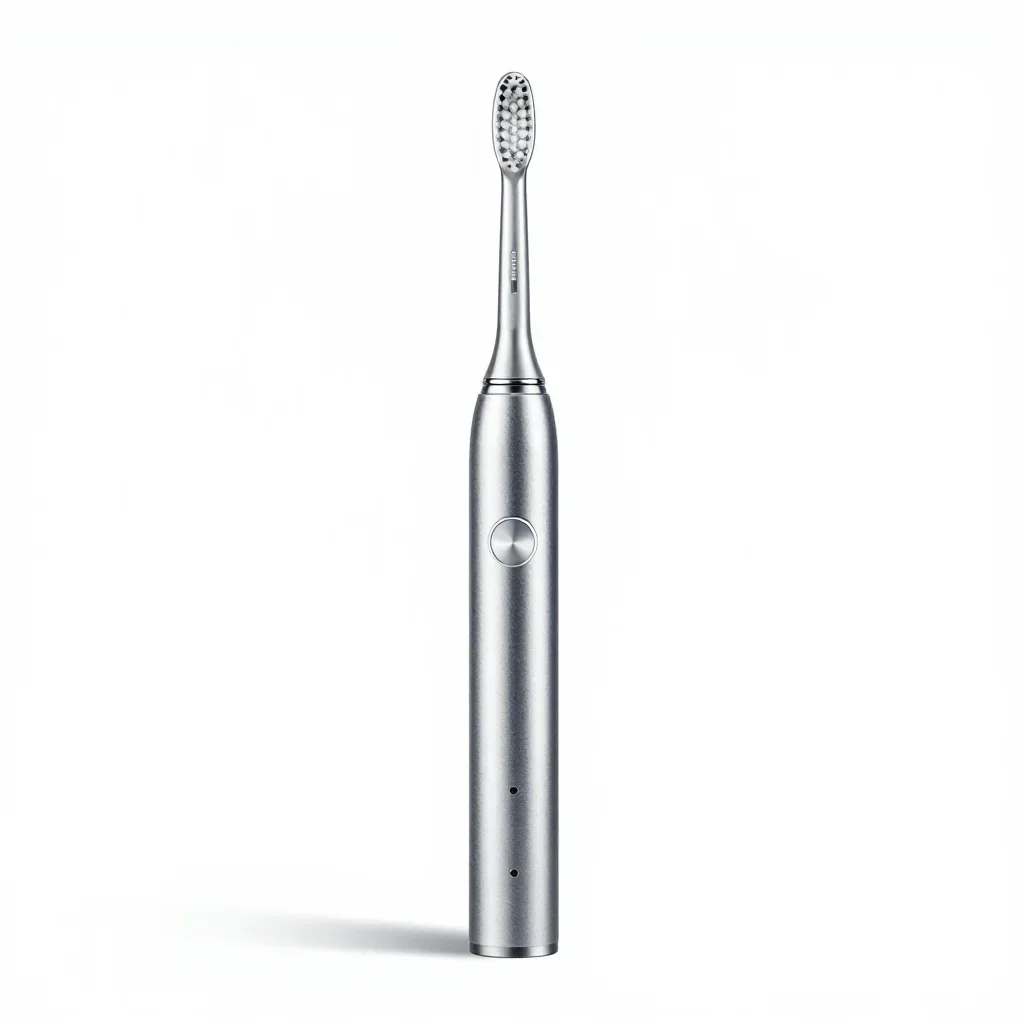 Modular electric toothbrush isolated on a white background