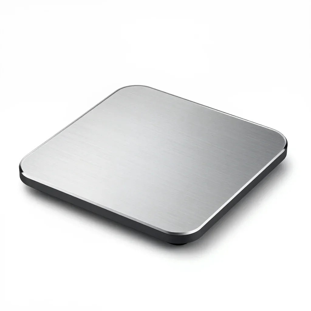 Premium luxury digital scale isolated on a white background