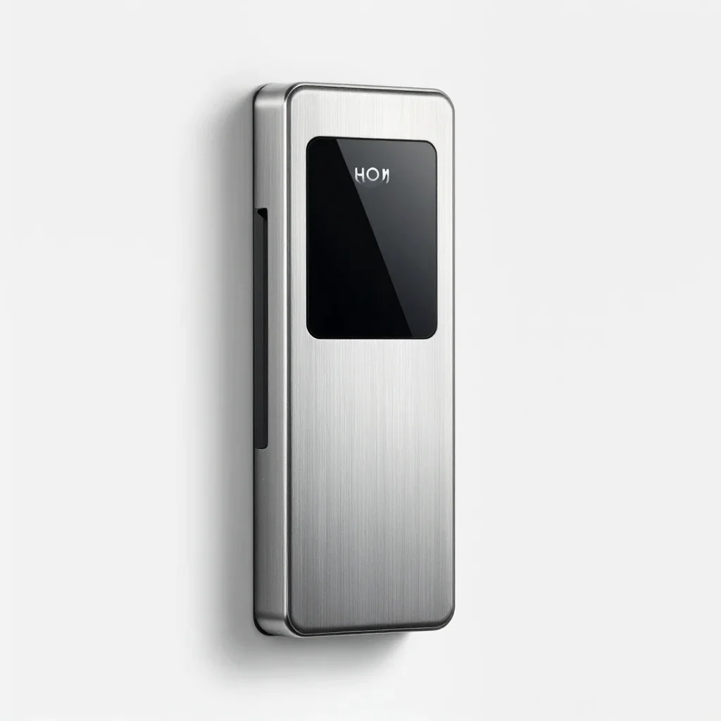 Premium luxury doorbell isolated on a white background