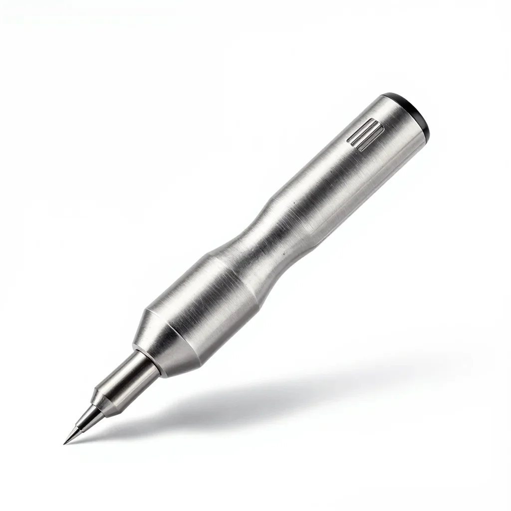 Premium luxury soldering iron isolated on a white background