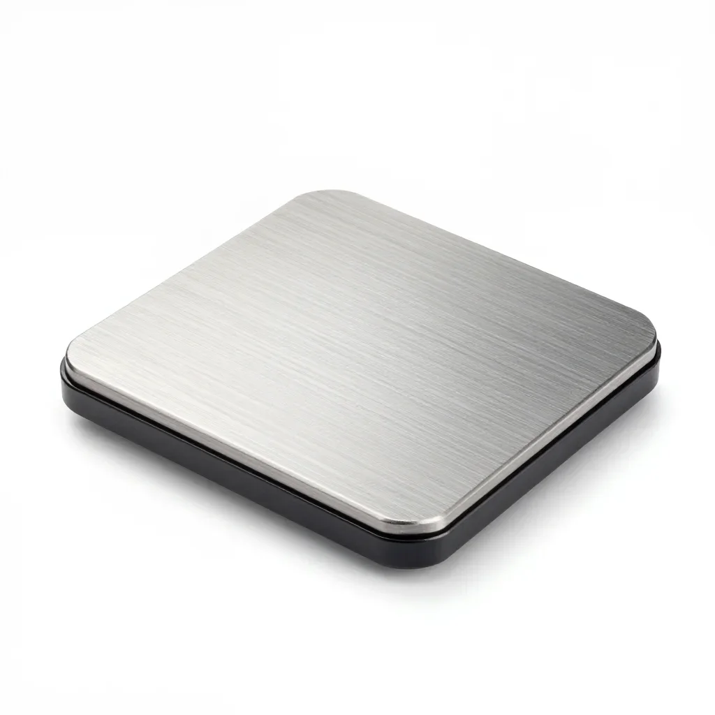 Rugged outdoor digital scale isolated on a white background