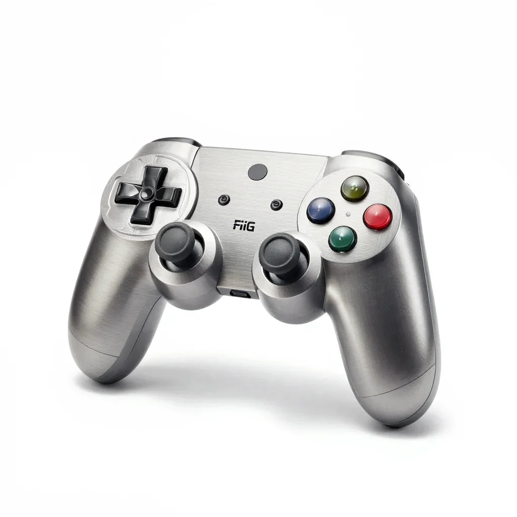 Rugged outdoor game controller isolated on a white background