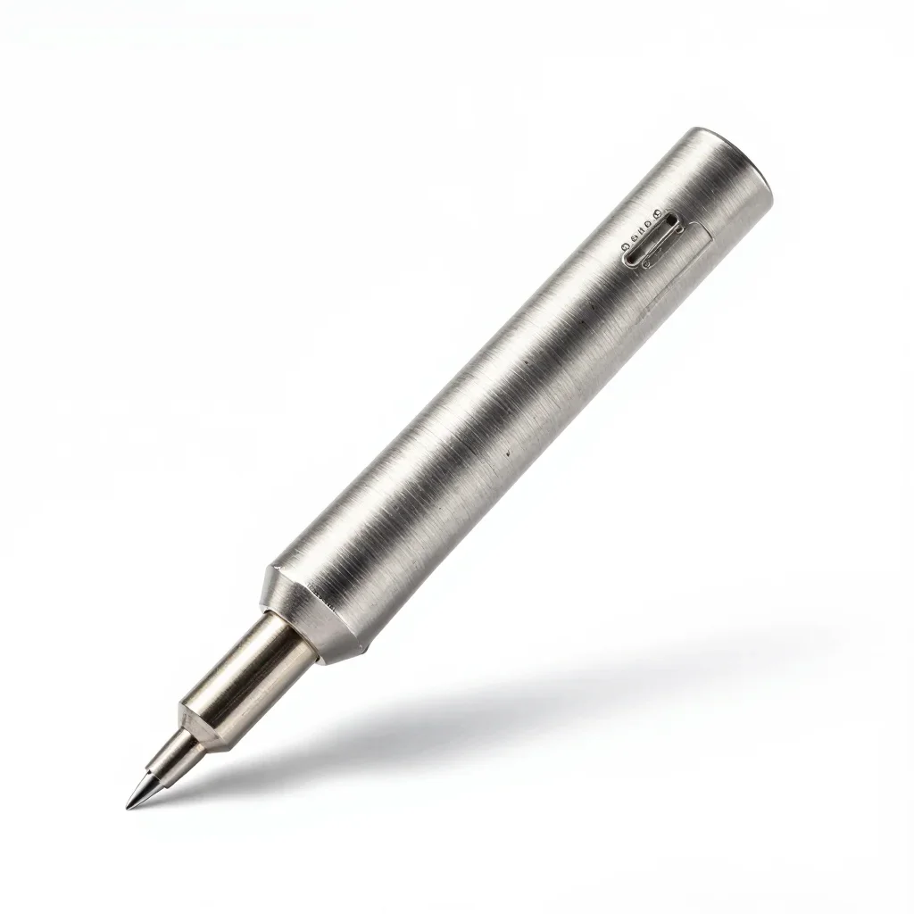 Rugged outdoor soldering iron isolated on a white background