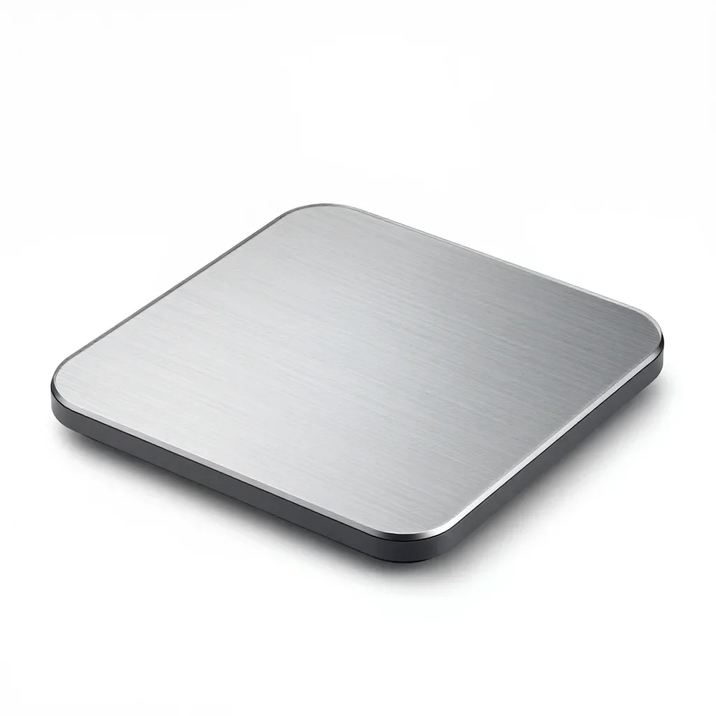 Ultra-slim digital scale isolated on a white background