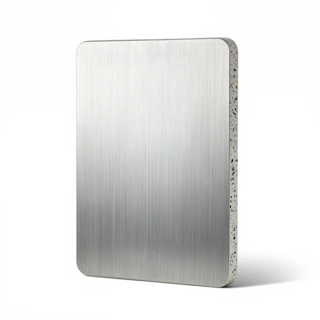 Terrazzo cutting board isolated on a white background