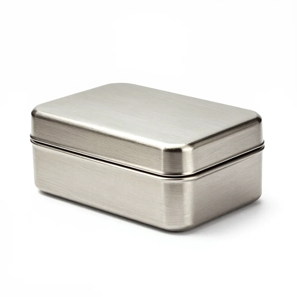 Terrazzo lunch box isolated on a white background