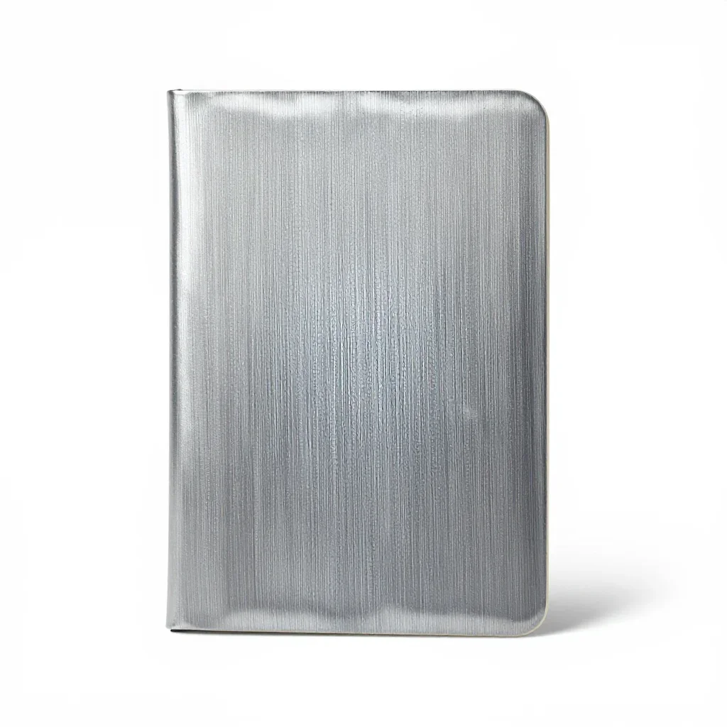 Terrazzo notebook cover isolated on a white background