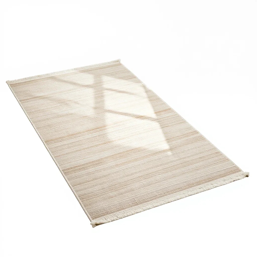 Scandinavian rug isolated on a white background