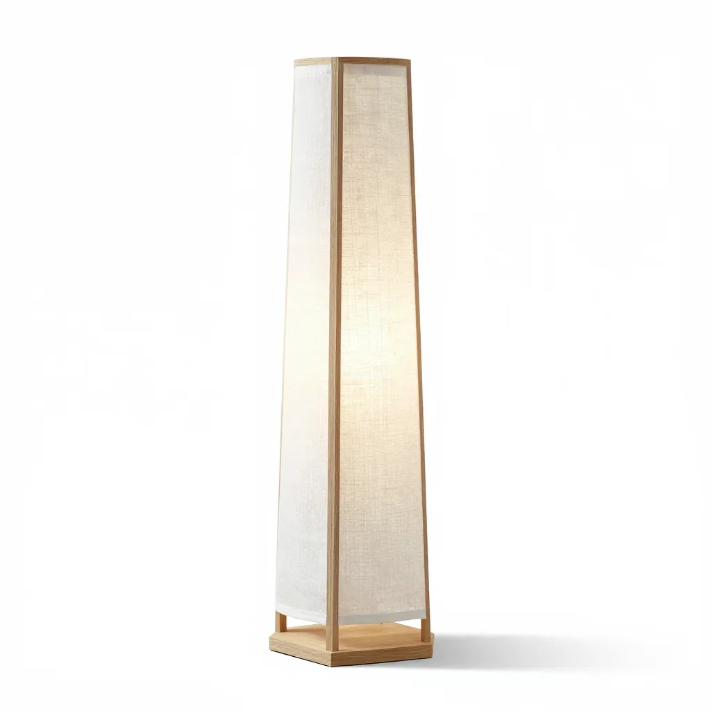 Coastal floor lamp isolated on a white background