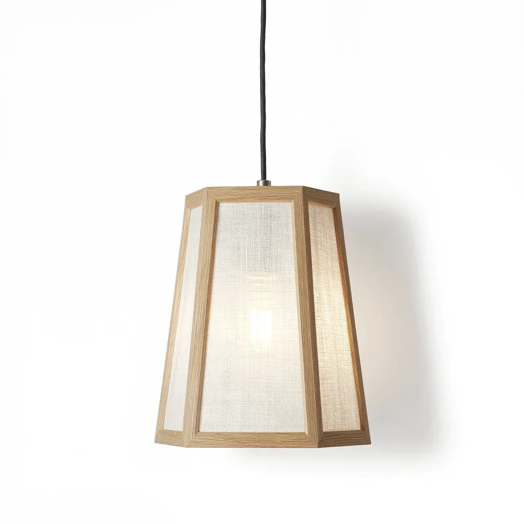 Coastal pendant light isolated on a white background