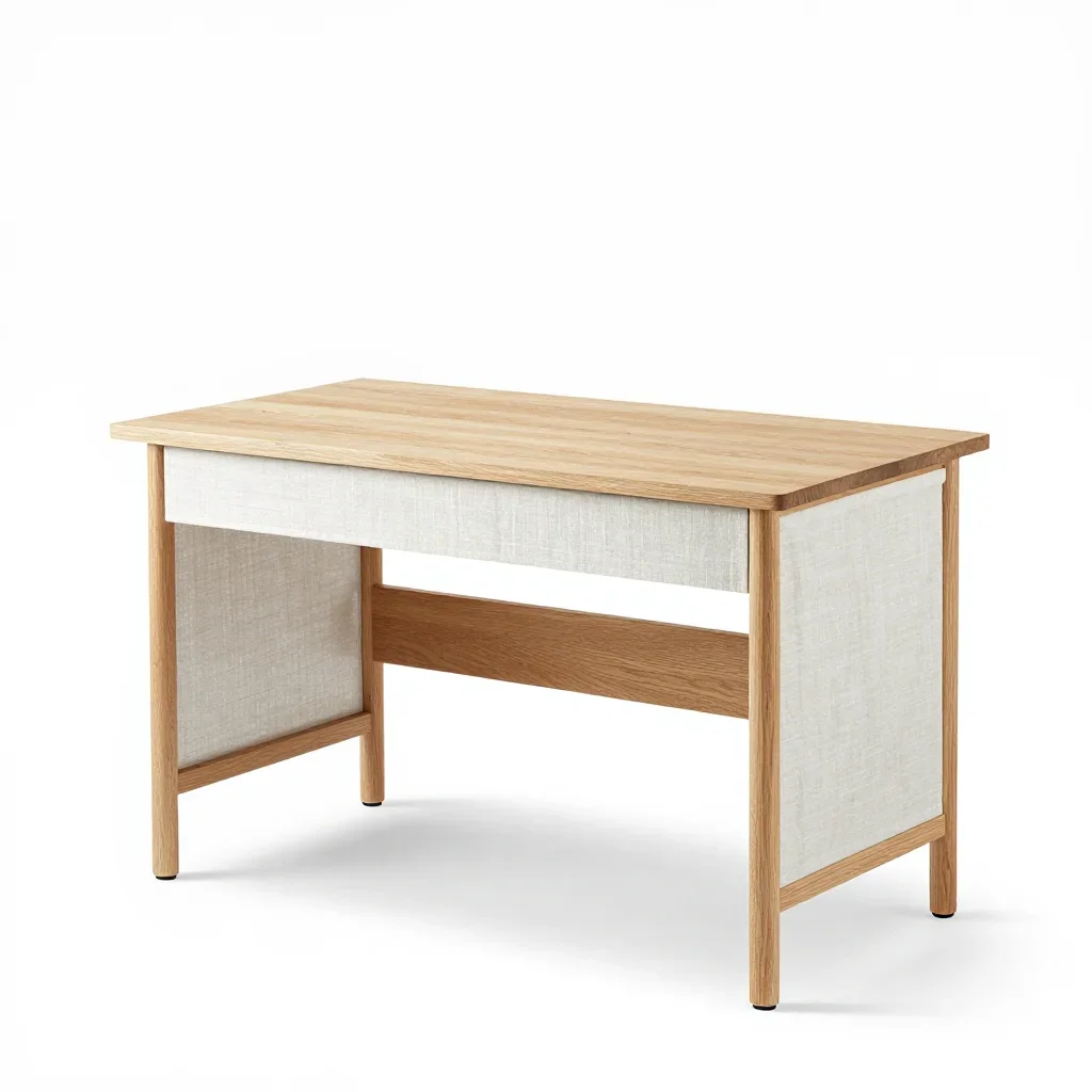 Industrial desk isolated on a white background