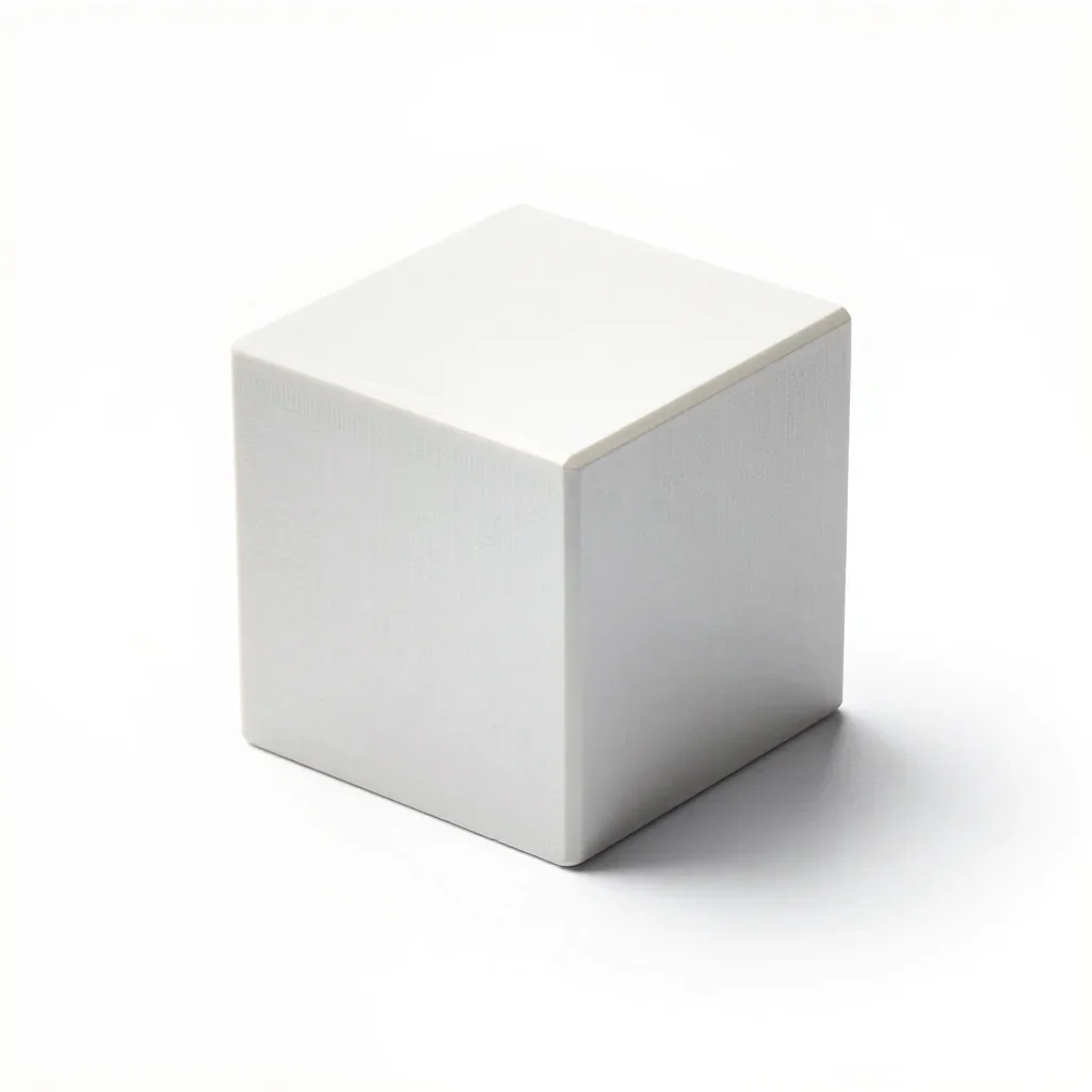 Geometric desk toy isolated on a white background