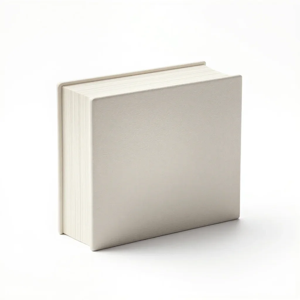 Stylised bookend isolated on a white background