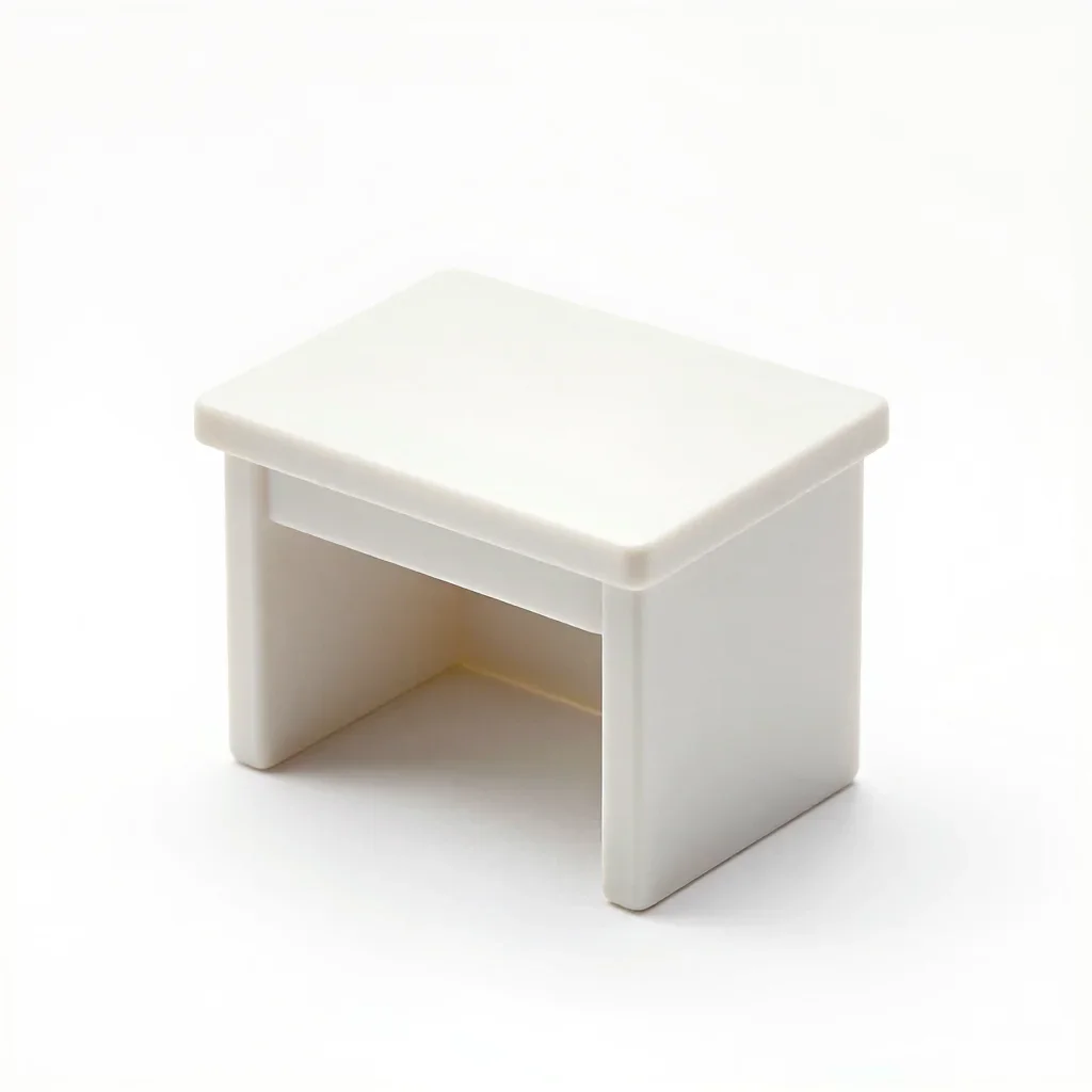 Stylised desk toy isolated on a white background