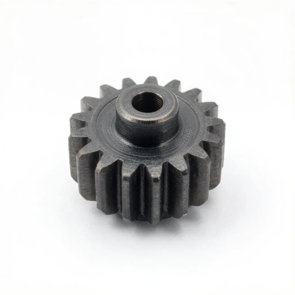 Compact gear set isolated on a white background