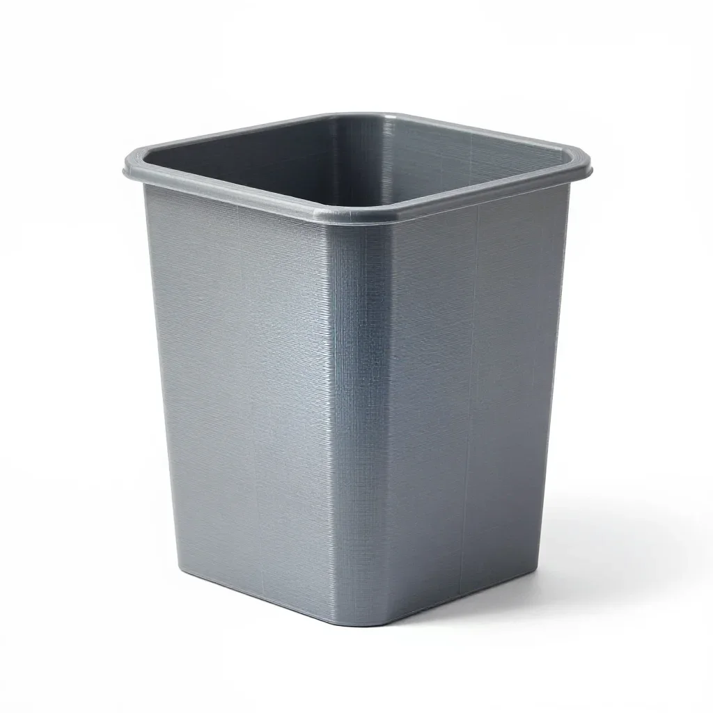 Compact gridfinity bin isolated on a white background