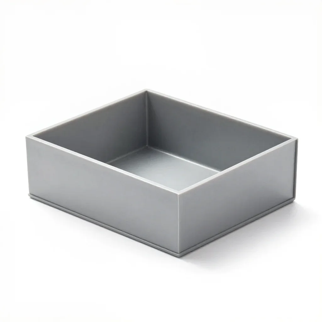 Desktop drawer divider isolated on a white background