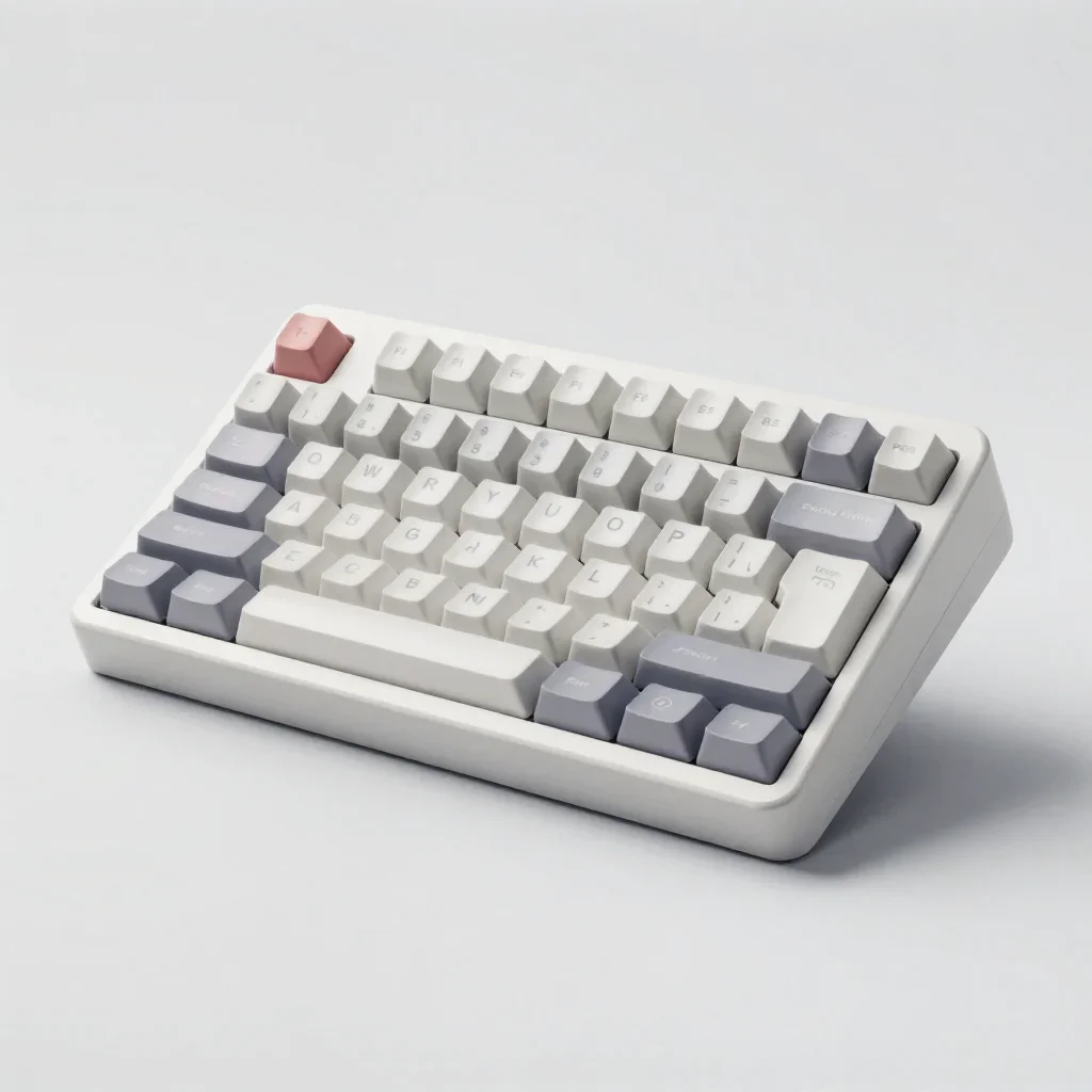 Desktop gear set isolated on a white background