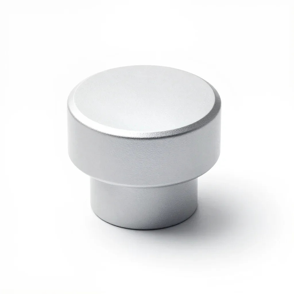 Desktop knob isolated on a white background