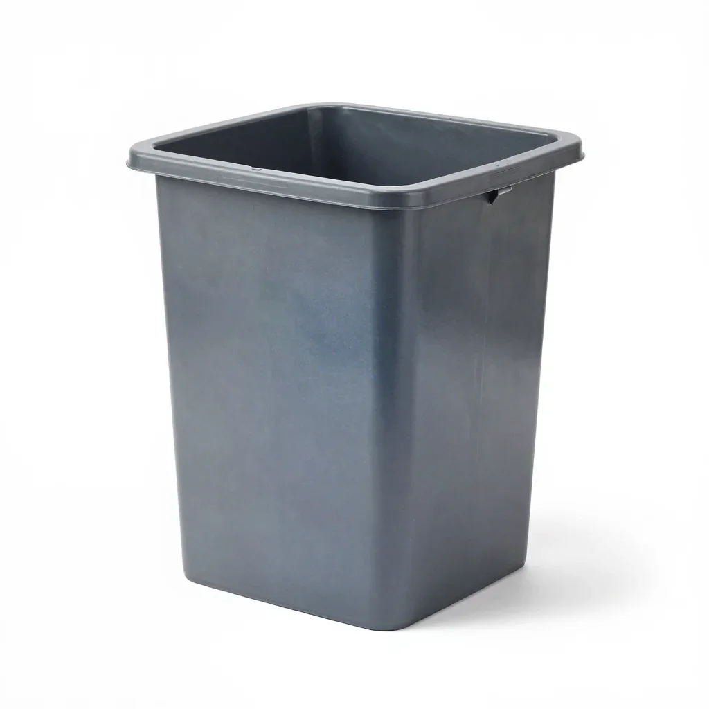 Heavy-duty gridfinity bin isolated on a white background