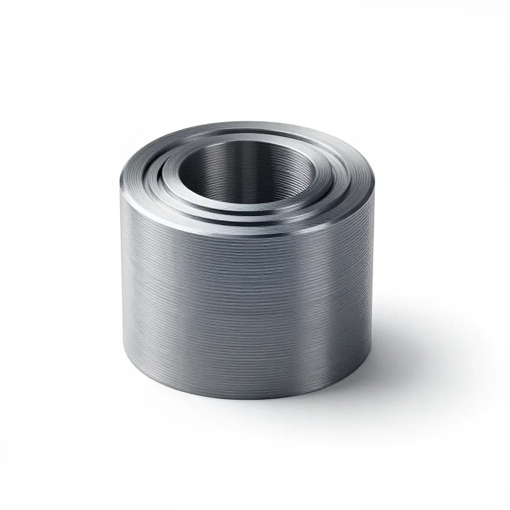 Parametric bearing mount isolated on a white background