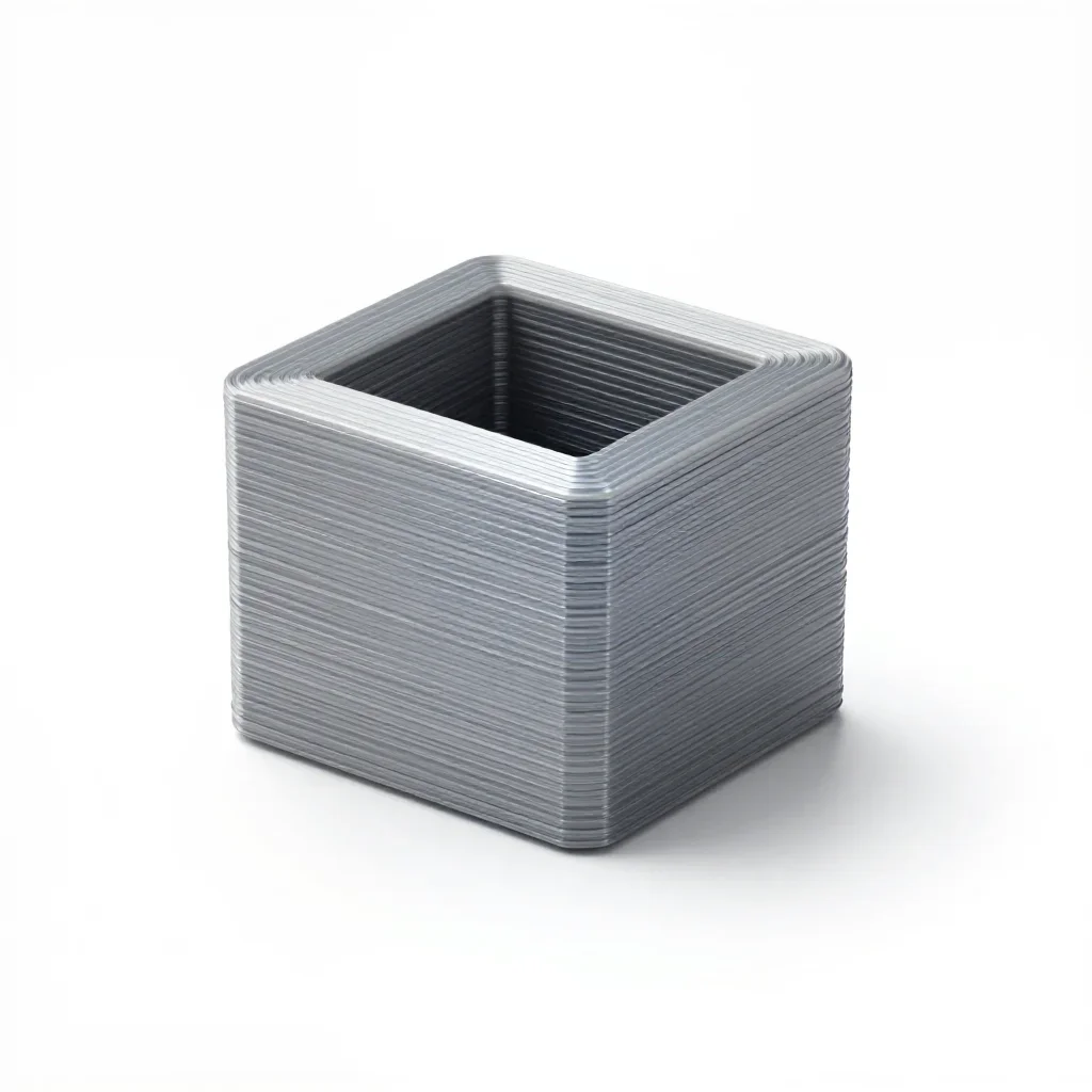 Parametric spacer isolated on a white background