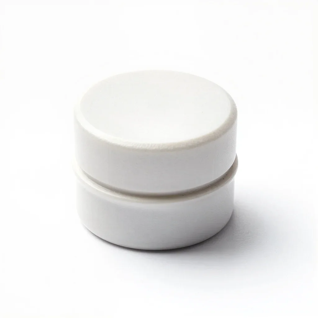 Stackable knob isolated on a white background