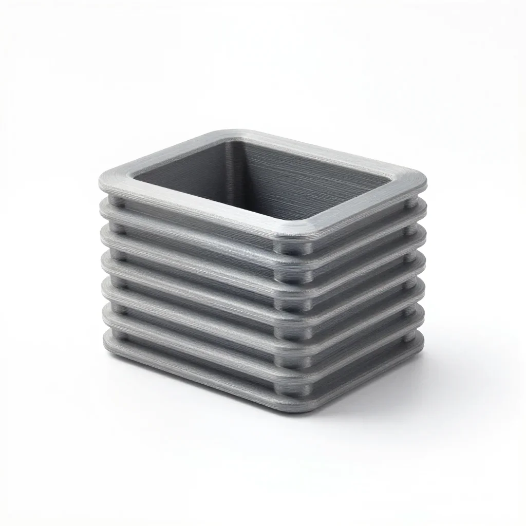 Stackable pipe bracket isolated on a white background