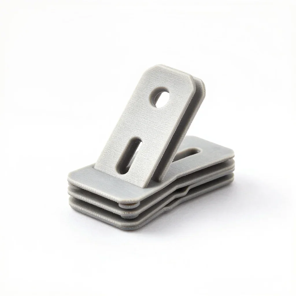 Stackable plant clip isolated on a white background