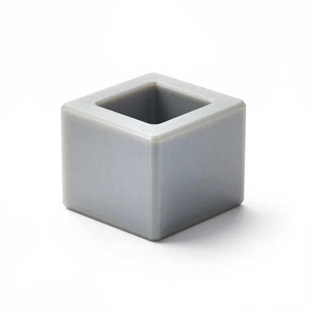 Wall-mounted spacer isolated on a white background