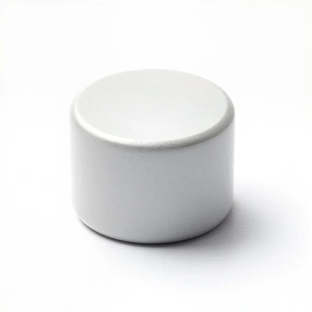 Ergonomic knob isolated on a white background