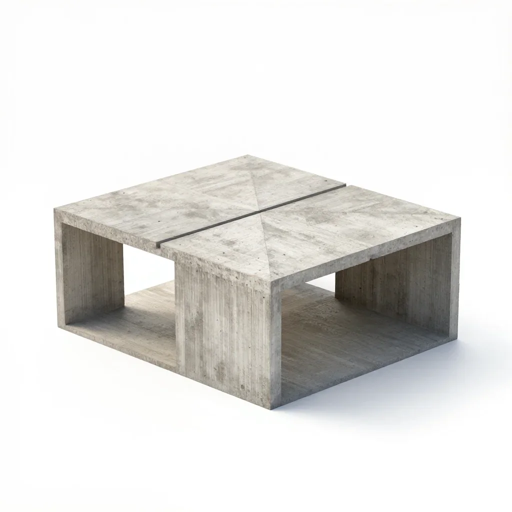 Sustainable pavilion isolated on a white background