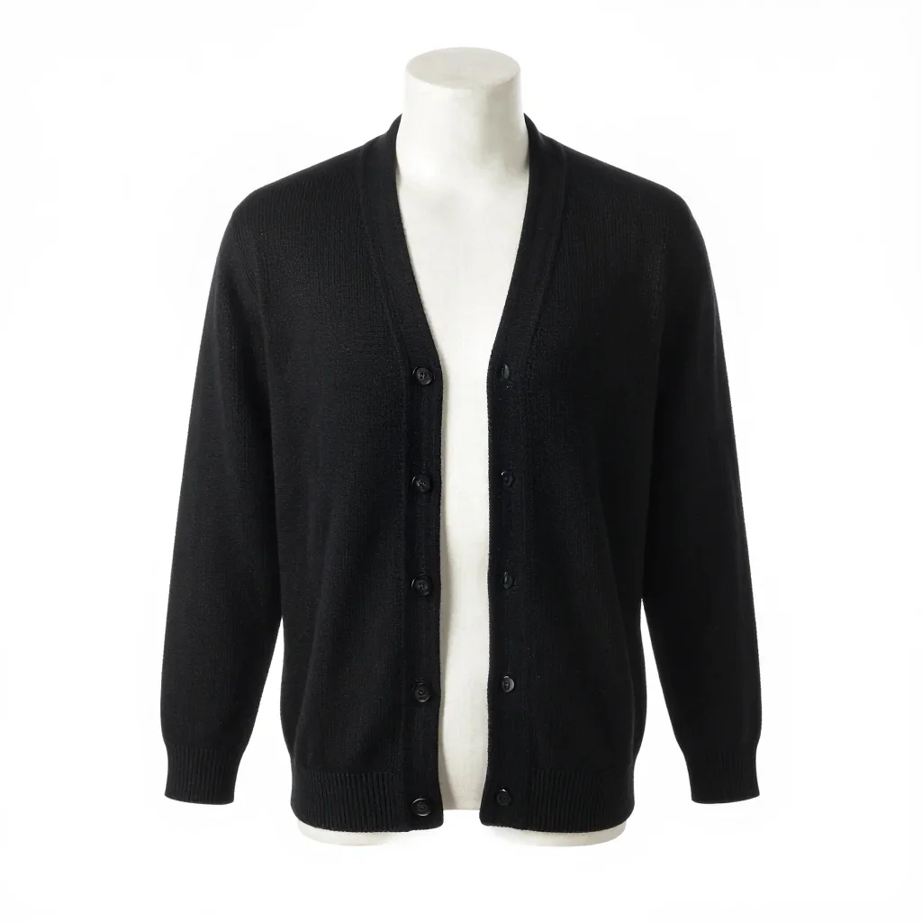 Bohemian cardigan isolated on a white background