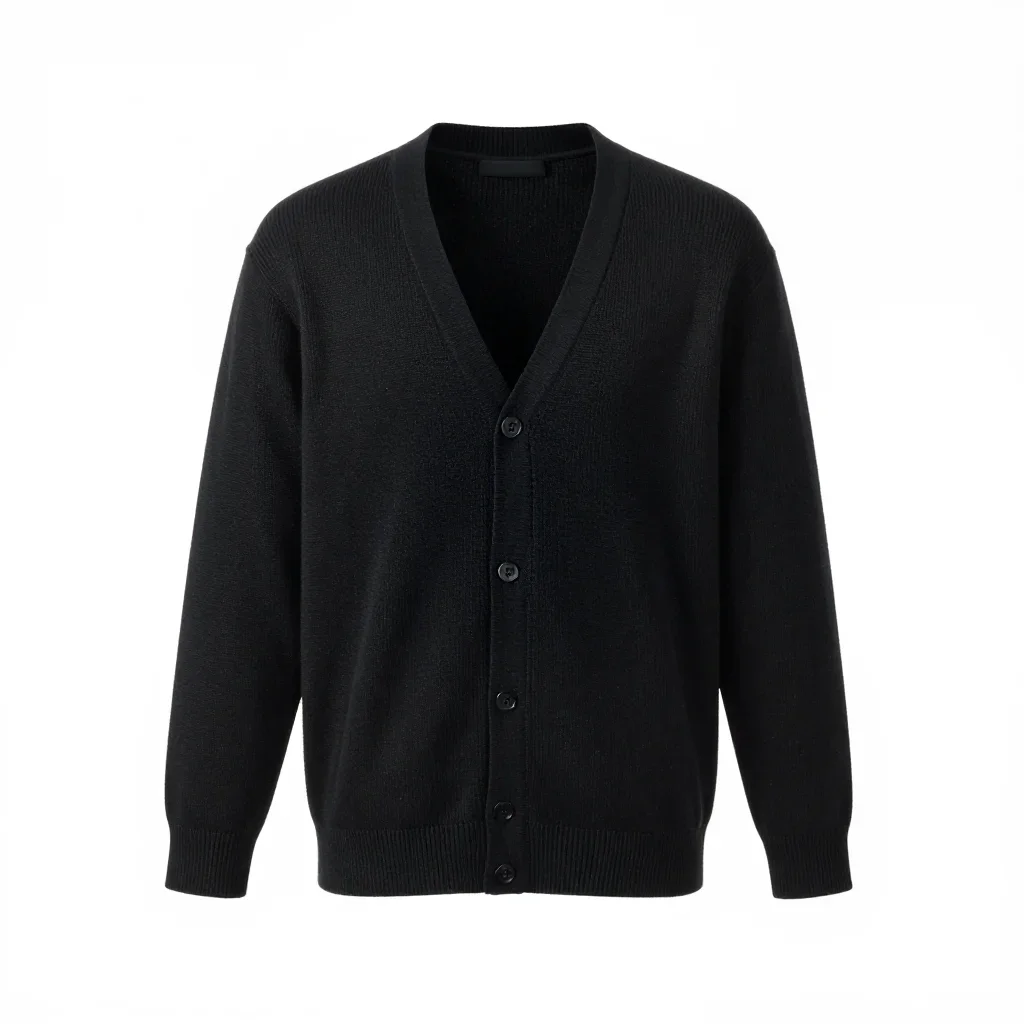 Streetwear cardigan isolated on a white background
