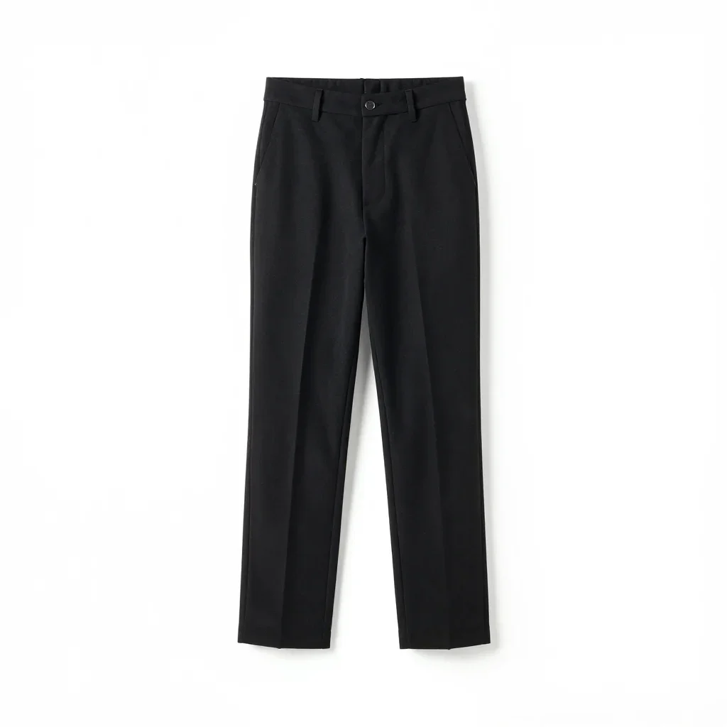 Streetwear pair of trousers isolated on a white background